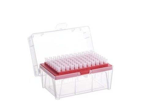 Sapphire Pipette Tips in rack
